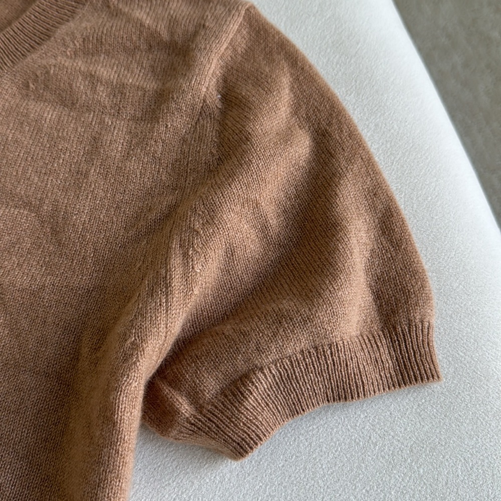 QUINCE Cashmere Tee Size M - Picture 8 of 10